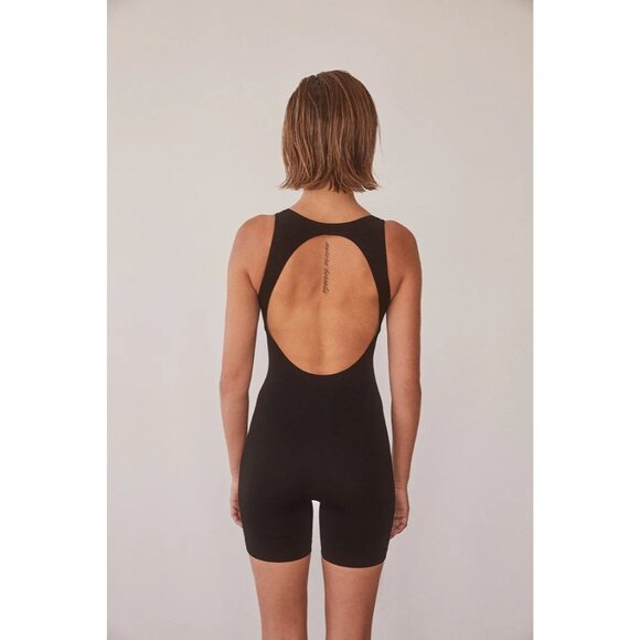 Joja Synchronized Bodysuit in Obsidian - Picture 3 of 5